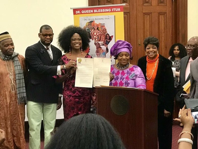Queen Blessing co-host African Diaspora Day in Georgia